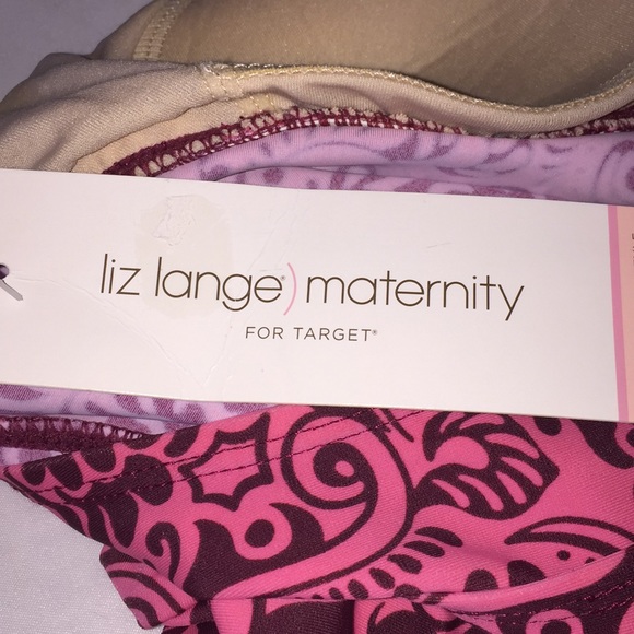 Liz Lange maternity swim tankini top size xs new - Picture 7 of 8